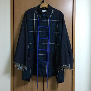 コムデギャルソンオムプリュス(COMME des GARCONS HOMME PLUS)のキディルチャイナジャケット(ポンチョ)