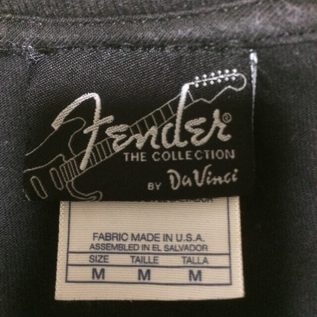 Fender(フェンダー)の【美品】Fender THE COLLECTION by DaVinci メンズのトップス(Tシャツ/カットソー(半袖/袖なし))の商品写真