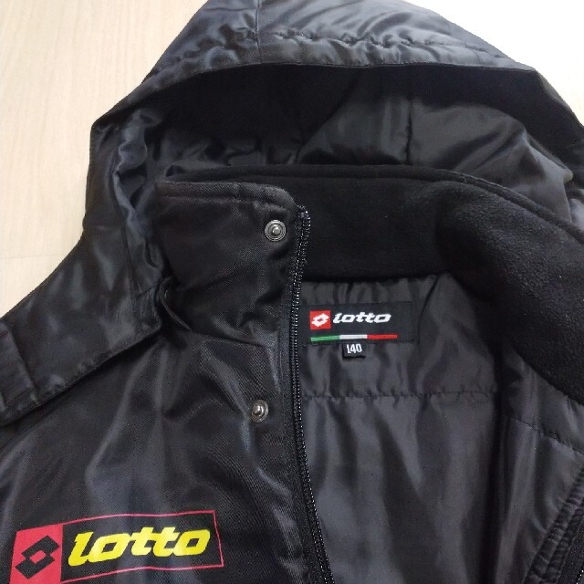 lotto(ロット)のベンチコート 140 lotto キッズ/ベビー/マタニティのキッズ服男の子用(90cm~)(コート)の商品写真