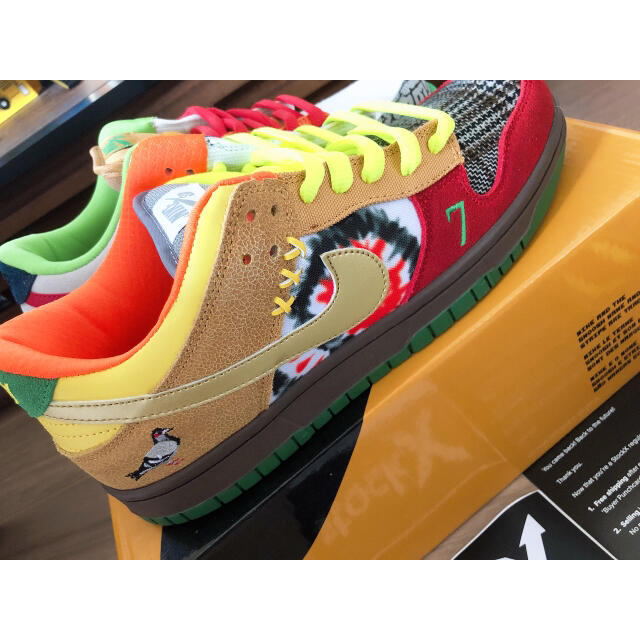 NIKE SB WHAT THE DUNK 318403-141レア物！プレゼ