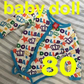 ベビードール(BABYDOLL)のbaby doll 90 ロンパース　男の子　長袖　秋　冬(ロンパース)