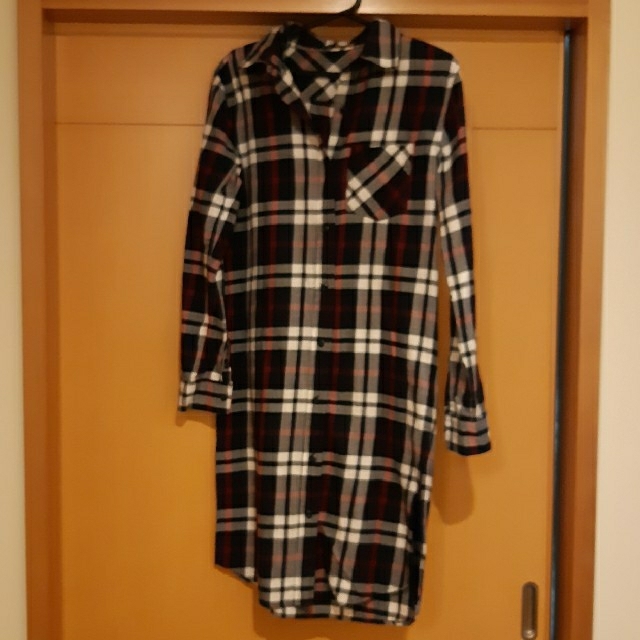 INGNI(イング)のINGNI　チェックロングシャツ レディースのトップス(シャツ/ブラウス(長袖/七分))の商品写真