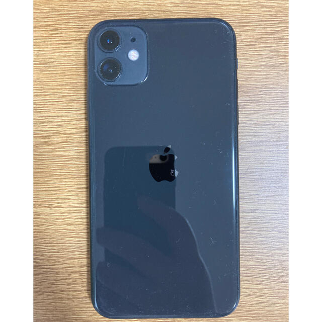 Apple(アップル)のiPhone11 64GB Black SIMフリー おまけ付き スマホ/家電/カメラのスマートフォン/携帯電話(スマートフォン本体)の商品写真