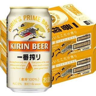 キリン(キリン)のキリン一番搾り 350ml×2ケース（48缶）(ビール)