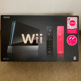 ウィー(Wii)の【中古 美品】Wii本体＋リモコン×2＋Wiiパーティ セット(家庭用ゲーム機本体)