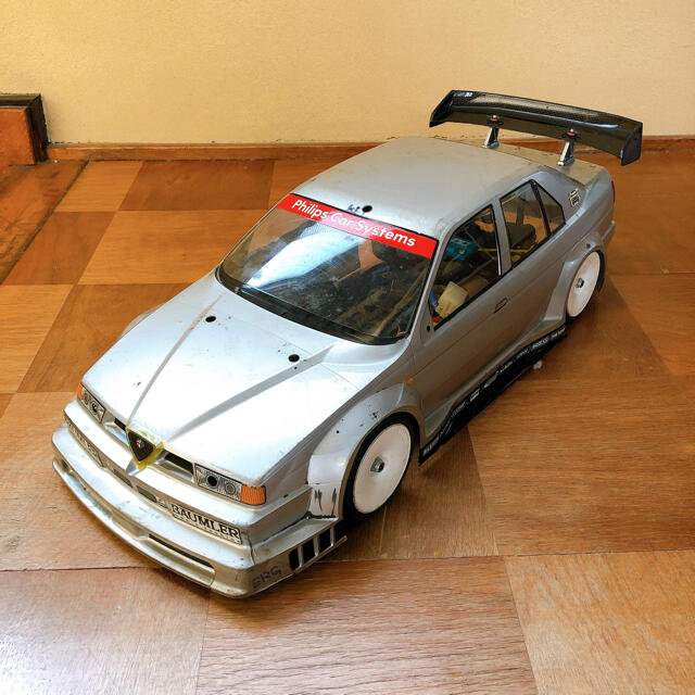 タミヤ 1/10 RC ボディ アルファロメオ 155 V6 TI ボッシュ DTM タミヤ 1/10 RC ボディ アルファロメオ 155 V6 TI ボッシュ DTM