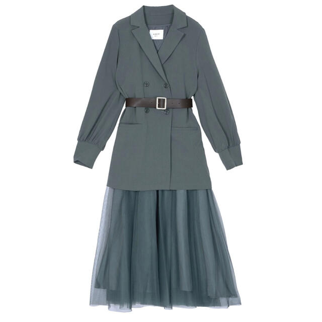 アメリヴィンテージ TRINITY JKT TULLE DRESS - ロングワンピース