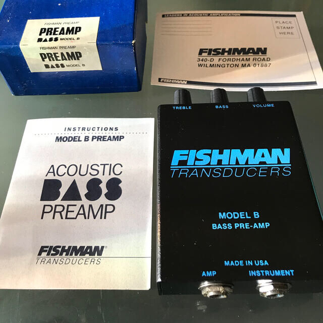 FISHMAN PRE-AMP model Ｂ