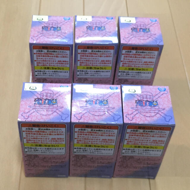BANDAI - ワンピース　フィギュア　ワーコレ (WCF)  -和-  全6種コンプセット