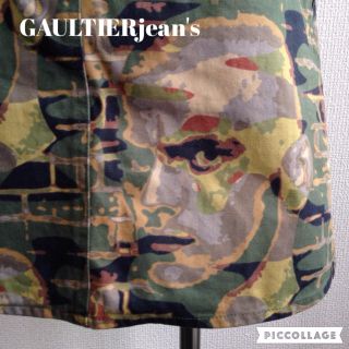 ジャンポールゴルチエ(Jean-Paul GAULTIER)のGAULTIERjean's顔迷彩 SK(ミニスカート)