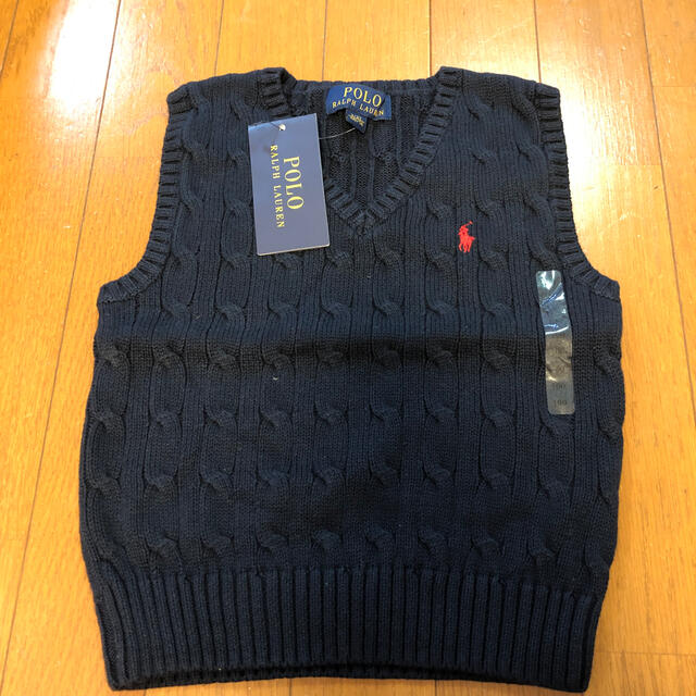 POLO RALPH LAUREN(ポロラルフローレン)の☆Q様専用☆ラルフローレンベスト☆ キッズ/ベビー/マタニティのキッズ服男の子用(90cm~)(ニット)の商品写真