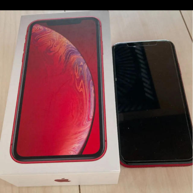 iPhone XR RED 128GB SIM解除済み