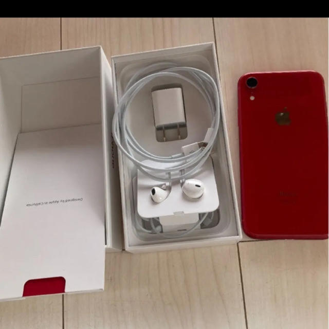 iPhone XR RED 128GB SIM解除済み