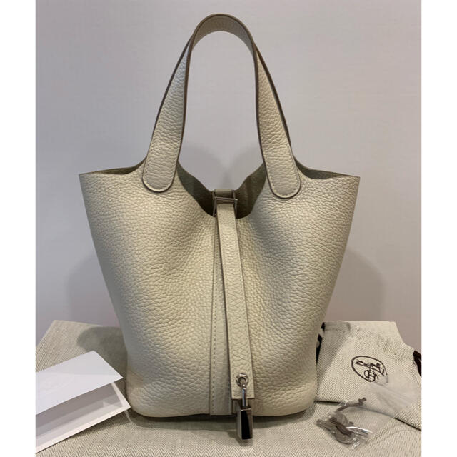 ★お求めやすく価格改定★ - Hermes エルメス ピコタンロック PM クレ ハンドバッグ ★お求めやすく価格改定★ - Hermes エルメス ピコタンロック PM クレ ハンドバッグ