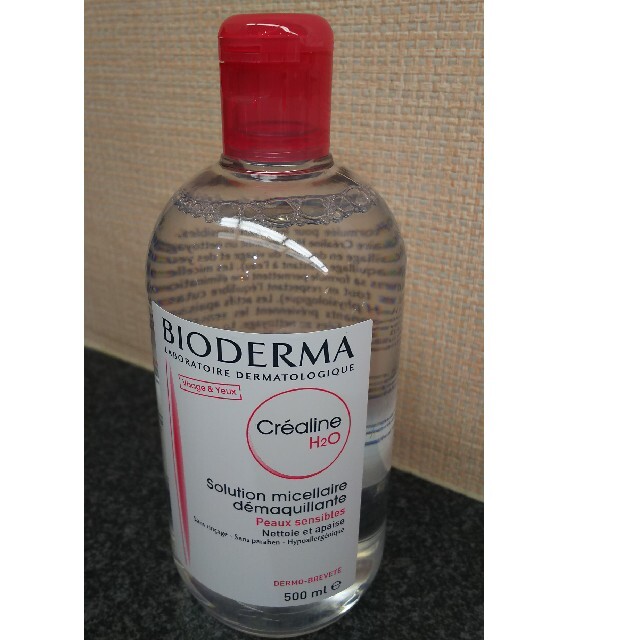 BIODERMA(ビオデルマ)の新品未開封 ビオデルマ クレアリヌ H2O 500ml クレアリン コスメ/美容のスキンケア/基礎化粧品(クレンジング/メイク落とし)の商品写真