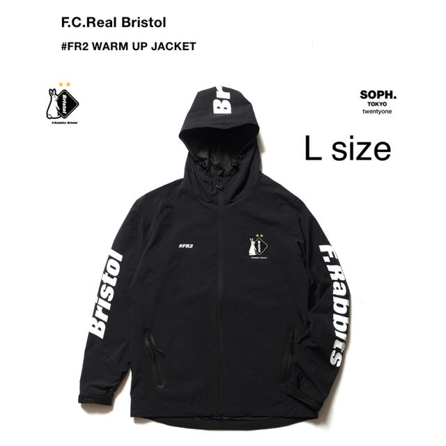 FCRB SWEAT WARM UP JACKET Lsize - パーカー