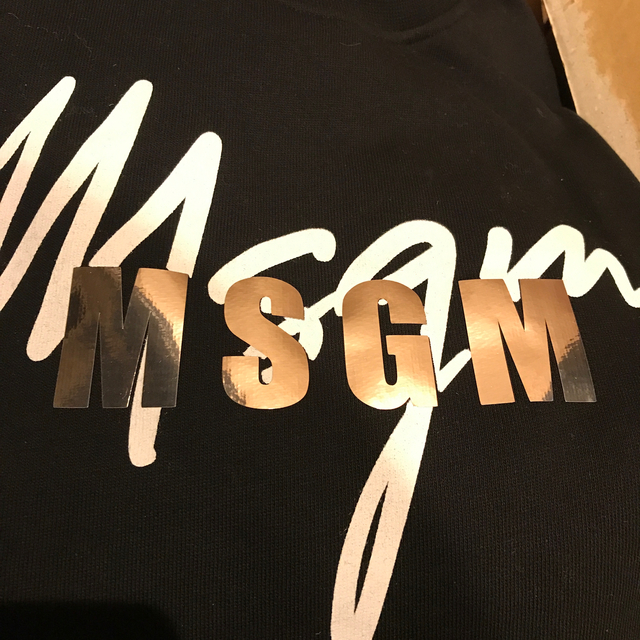 MSGM - ◉新作◉MSGMロゴスウェット トレーナー 14Yの通販 by yamoton