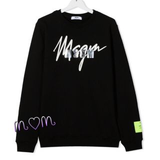 MSGM★最新作スウェットトレーナー　14y ユニセックス　新品