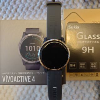 ガーミン(GARMIN)のGARMIN vivoactive4 スマートウォッチ(腕時計(デジタル))