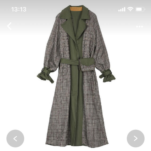 Ameri vintage リバーシブルコート ロングコート Ameri vintage リバーシブルコート ロングコート