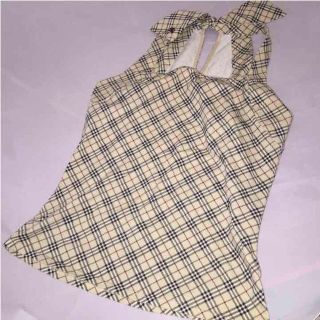 バーバリー(BURBERRY)のBurberryノースリーブカットソー(Tシャツ(半袖/袖なし))