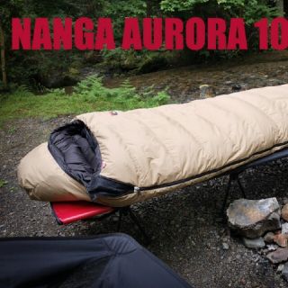 ナンガ(NANGA)の(NANGA/ナンガ) レギュラー特注シュラフ オーロラ1000DX ベージュ(寝袋/寝具)