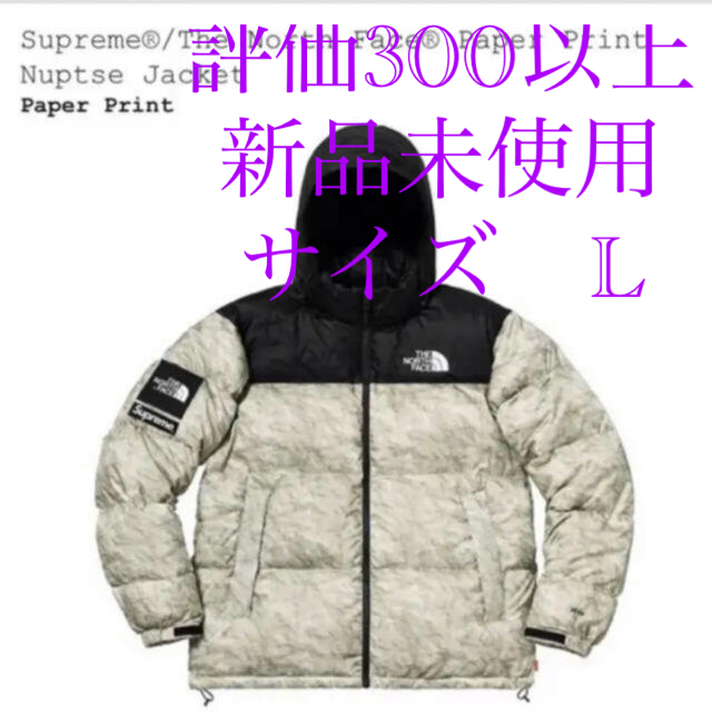 supreme north face paper nuptse jacket