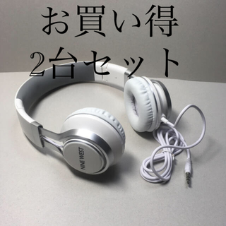 ナインウエスト(NINE WEST)の【新品】NINE WESTヘッドフォン×2台(ヘッドフォン/イヤフォン)