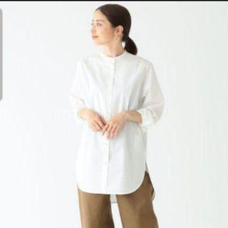 デミルクスビームス(Demi-Luxe BEAMS)の19aw デミルクスビームス ビブヨークコットンシャツ TOMORROWLAND(シャツ/ブラウス(長袖/七分))