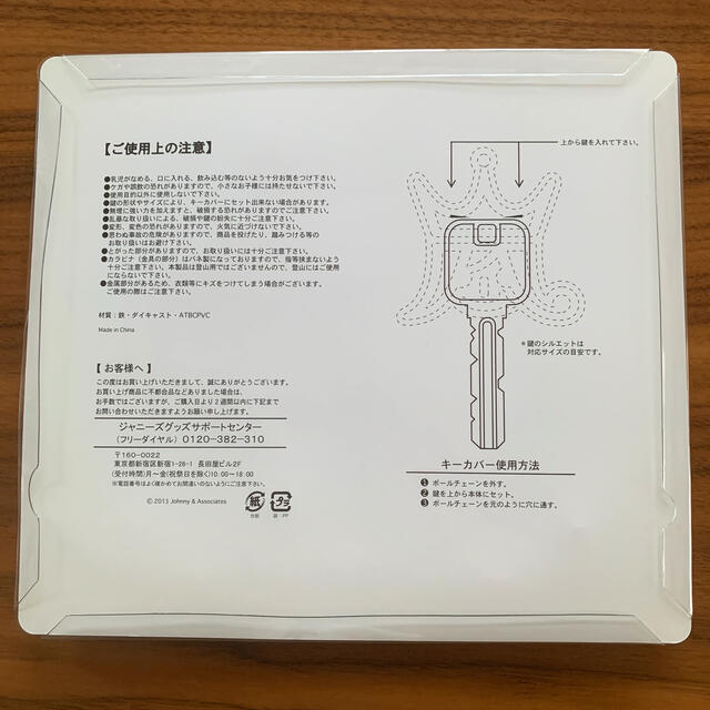 嵐(アラシ)の嵐フェス　キーカバー レディースのファッション小物(キーホルダー)の商品写真