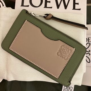 ❤️新品❤️LOEWE ロエベ コインカードホルダー カードケース 緑豆色です