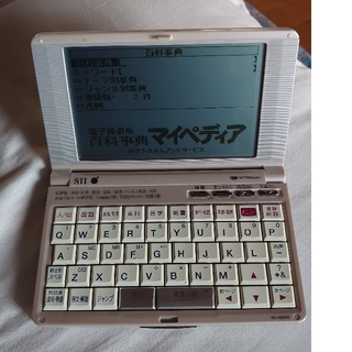 セイコー(SEIKO)の電子辞書  SEIKO IC DICTIONARY SR-K6000(電子ブックリーダー)