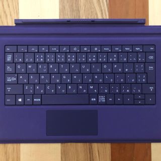 マイクロソフト(Microsoft)のsurface pro3 用　タイプカバーキーボード(タブレット)