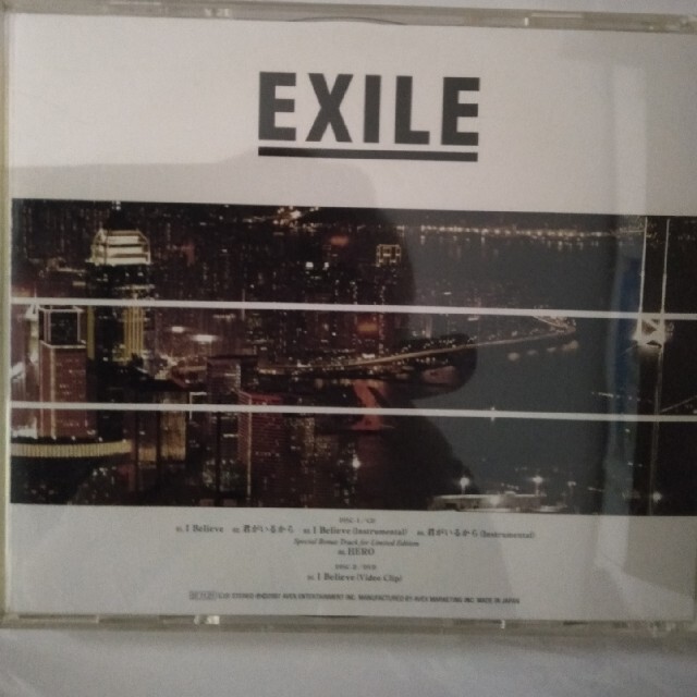 EXILE I believe エンタメ/ホビーのCD(ポップス/ロック(洋楽))の商品写真