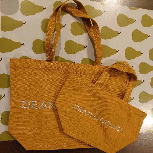 DEAN&DELUCA チャリティートートバッグ キャラメルイエロー SLセット