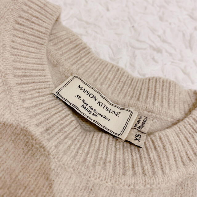 MAISON KITSUNE'(メゾンキツネ)のMAISON KITSUNE メゾンキツネ　ニット セーター レディースのトップス(ニット/セーター)の商品写真