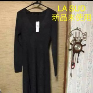 スコットクラブ(SCOT CLUB)の新品未使用 スコットクラブ LA SUD ニットワンピース(ひざ丈ワンピース)