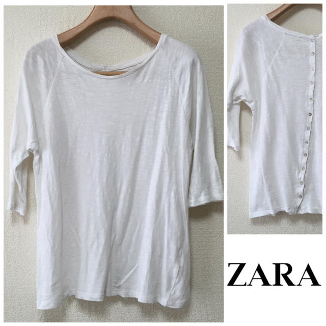 ZARA(ザラ)のザラ▷シンプル ラグランTシャツ   レディースのトップス(Tシャツ(長袖/七分))の商品写真