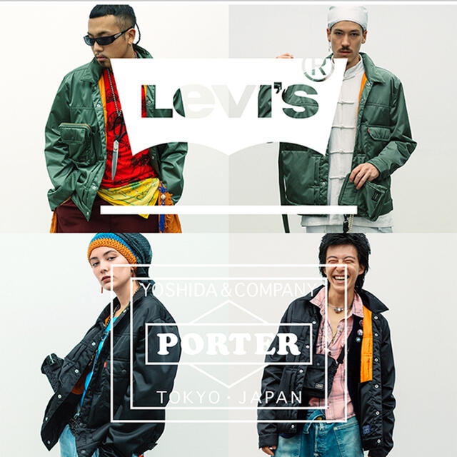 Levi’s&Porter トラッカージャケットBLACK