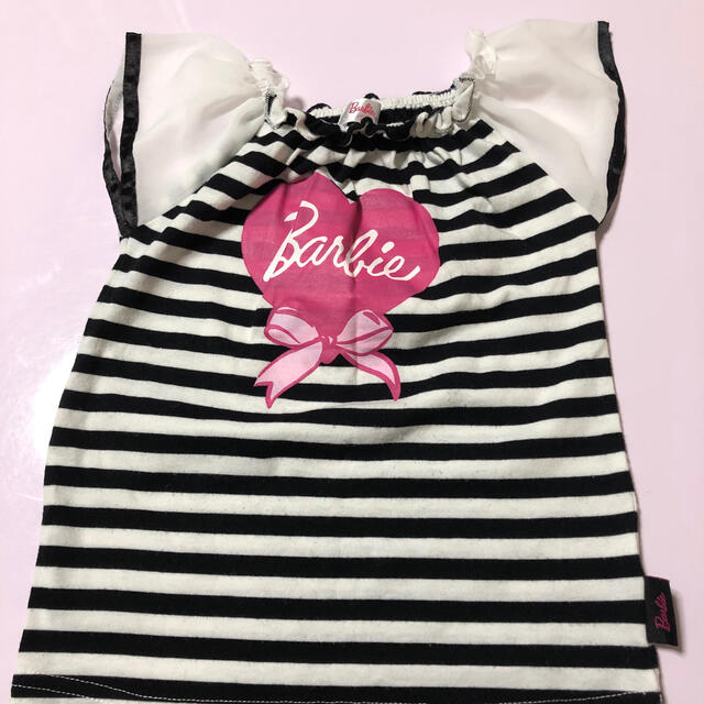 Barbie(バービー)のBarbie3点セット♥︎120㎝ キッズ/ベビー/マタニティのキッズ服女の子用(90cm~)(ワンピース)の商品写真