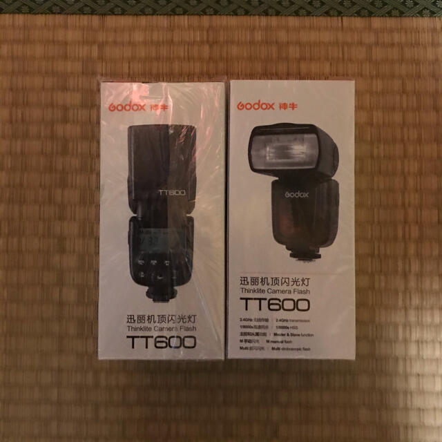 絶妙 Godox TT600 [新品、未使用] 2個セット - カメラ