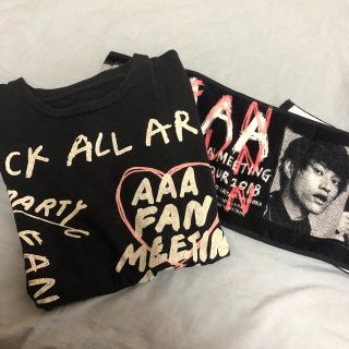 トリプルエー(AAA)のAAAファンミTシャツ　タオル(ミュージシャン)