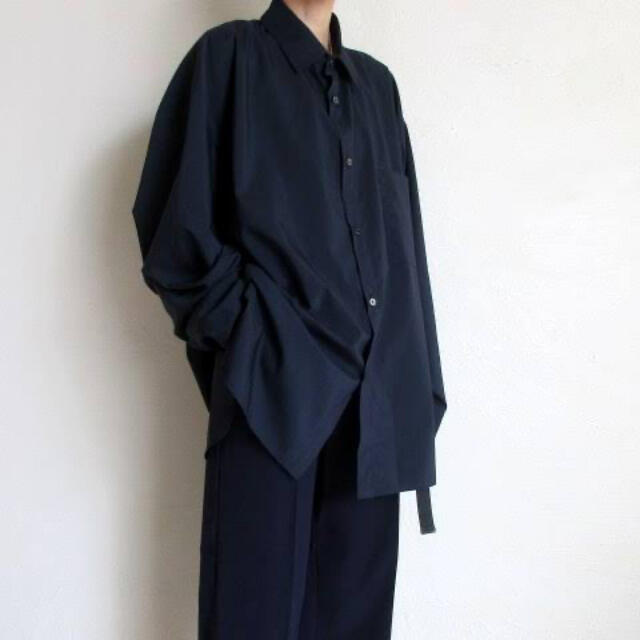 COMOLI(コモリ)の【19AW 】stein OVERSIZED DOWN PAT SHIRT メンズのトップス(シャツ)の商品写真