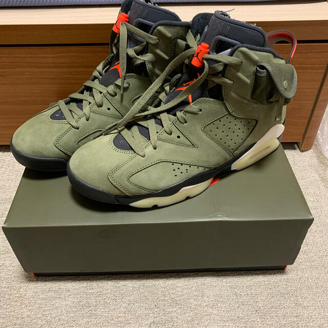 air jordan 6 travis scottメンズ