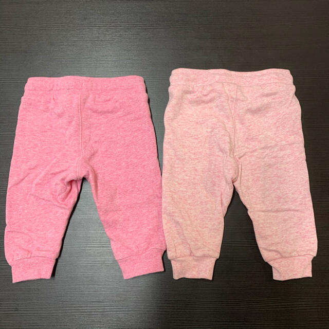 H&M(エイチアンドエム)のH&Mのベビー4-6monthsサイズ　ズボン2点セット キッズ/ベビー/マタニティのベビー服(~85cm)(パンツ)の商品写真