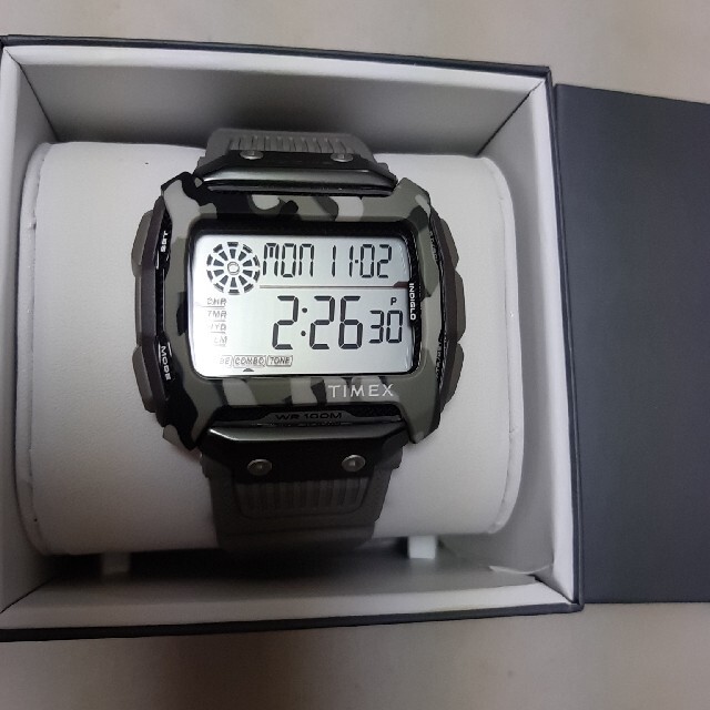 TIMEX TW5M18300VK カモフラグレー新品