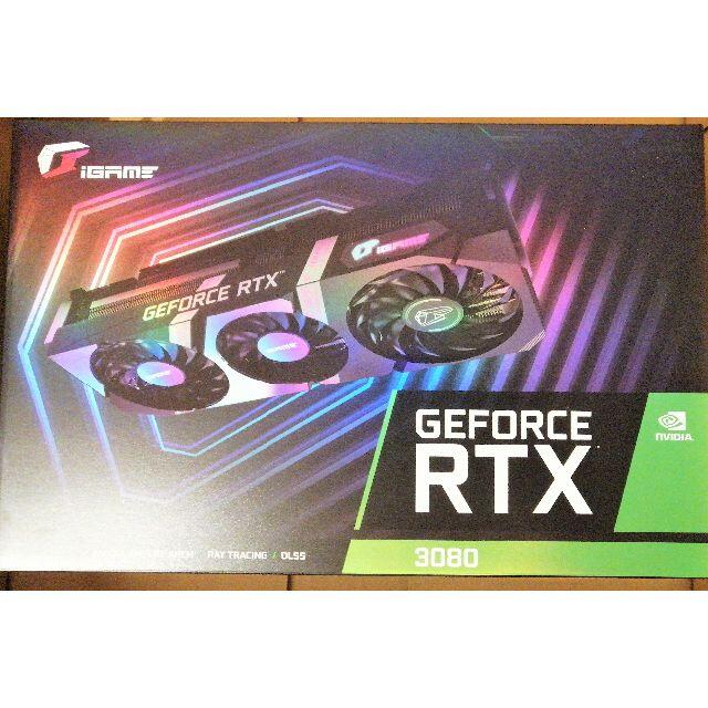 新品 iGame GeForce RTX3080 Ultra OC 10GB スマホ/家電/カメラのPC/タブレット(PCパーツ)の商品写真