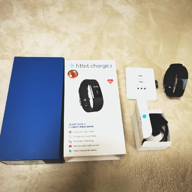 fitbit charge2  Sサイズ　ブラック