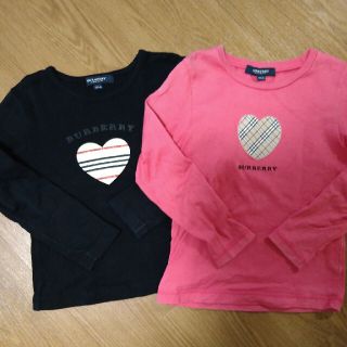 バーバリー(BURBERRY)のバーバリー110長T２枚セット(Tシャツ/カットソー)