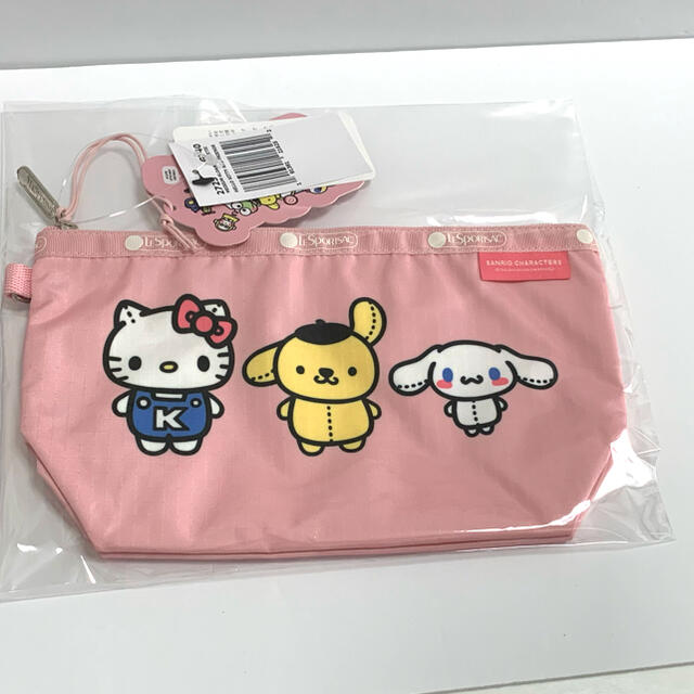 LeSportsac(レスポートサック)のレスポートサック　ポーチ　キティ　シナモン レディースのファッション小物(ポーチ)の商品写真